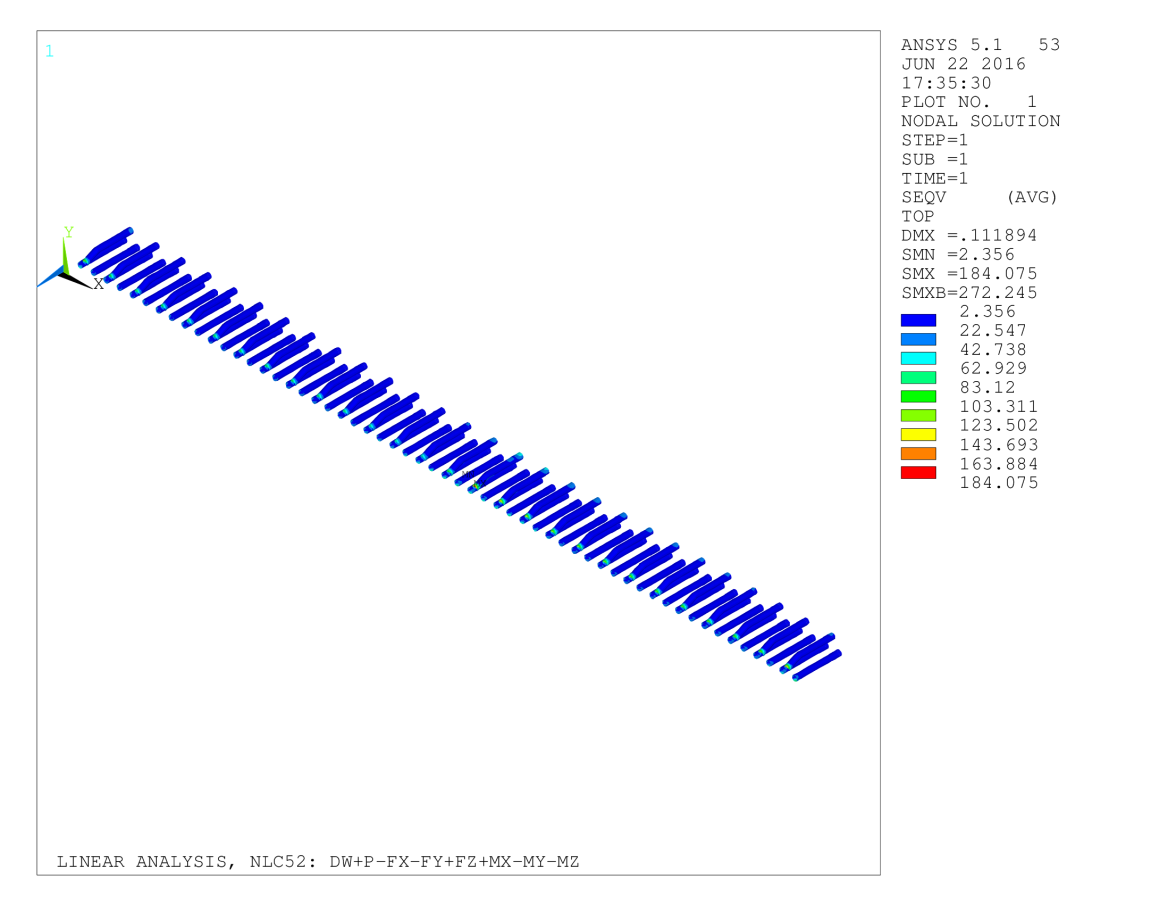 Nonlinear analysis of manifold for emergency generator | Studio Alicino